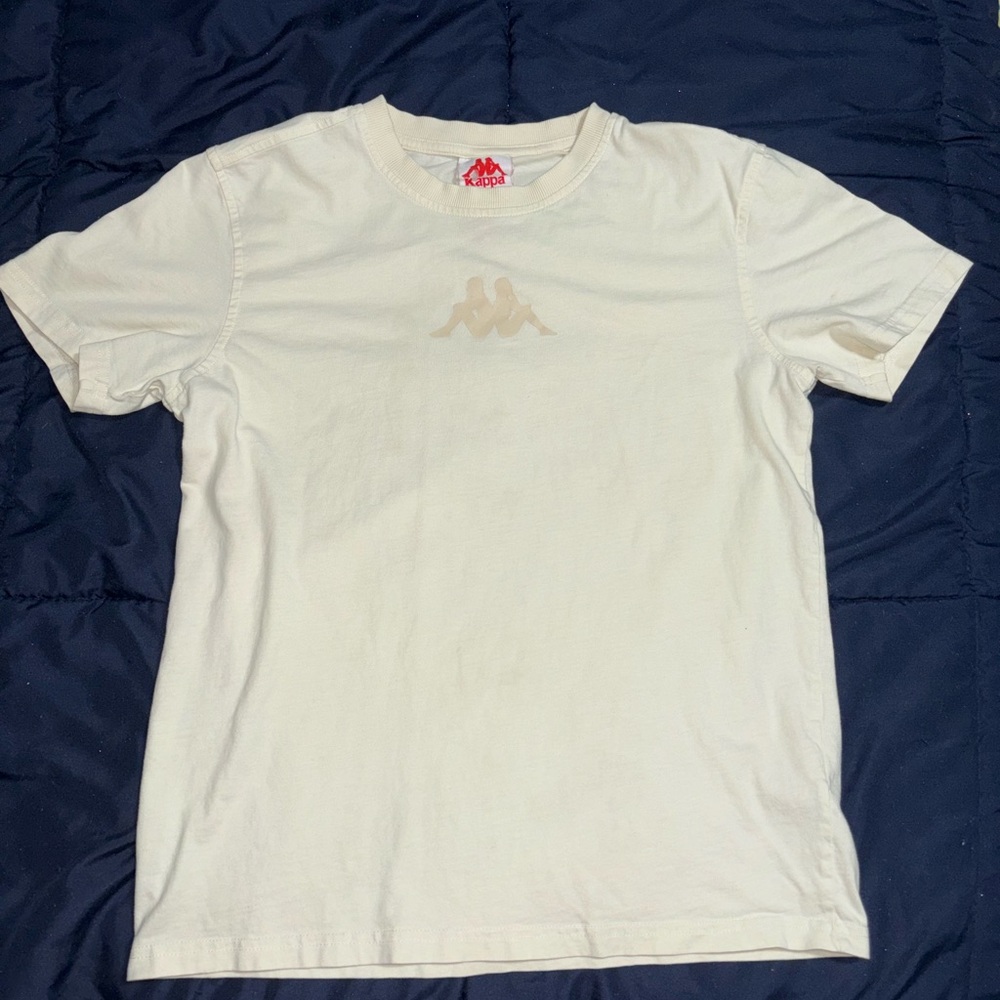 Kappa Cream Short Sleeve Tee